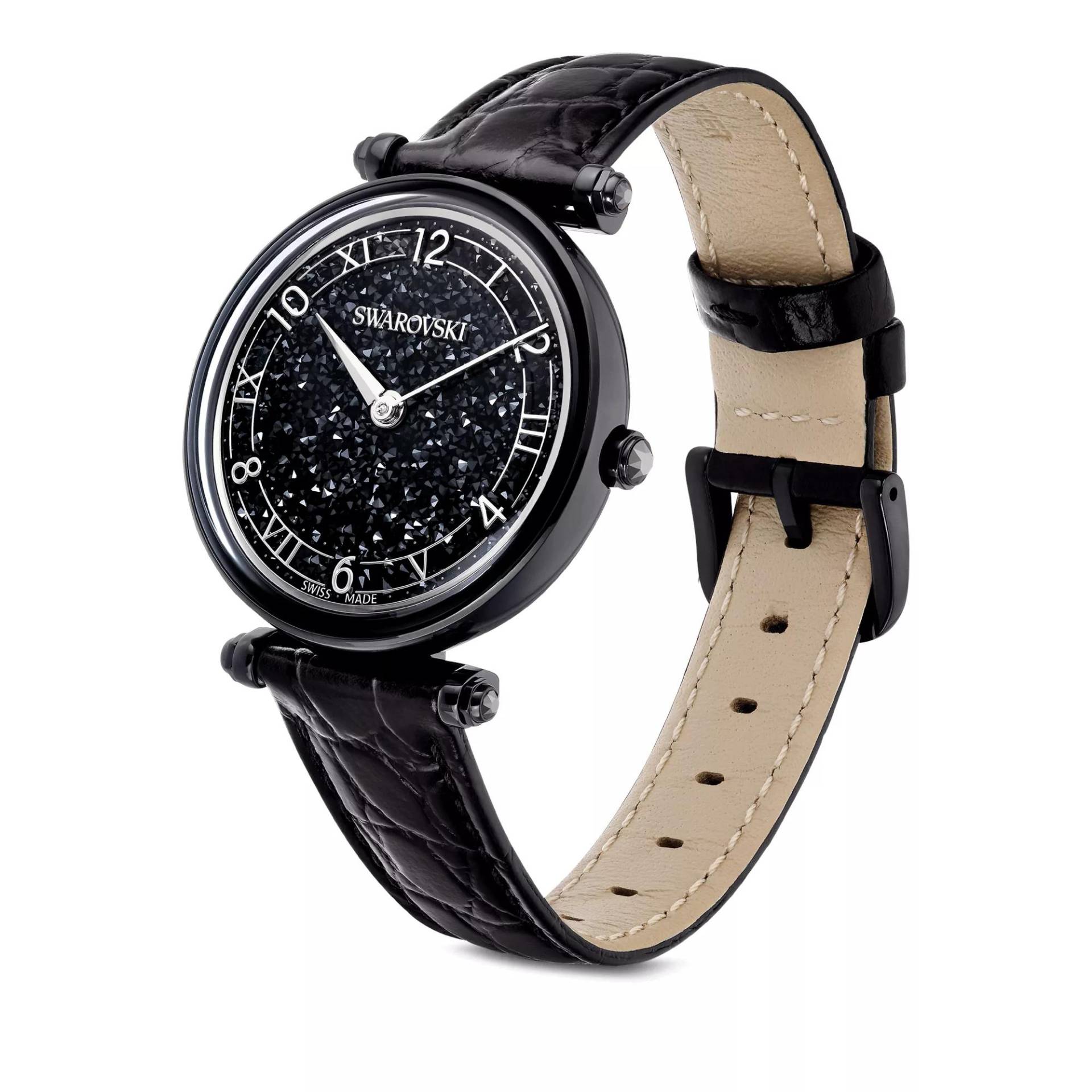 Swarovski Uhr - Crystalline Wonder watch, Swiss Made, - Gr. unisize - in Schwarz - für Damen von Swarovski