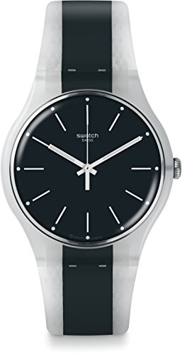 Swatch Herren Digital Quarz Uhr mit Silikon Armband SUOW142 von Swatch