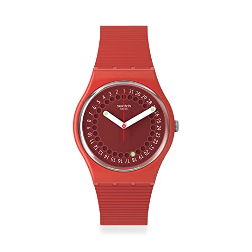 Swatch Unisex Sonnenzyklen SO28R400 Uhr, Streifen von Swatch