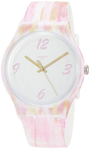 Swatch Damenuhr Pinkquarelle SUOW151 von Swatch