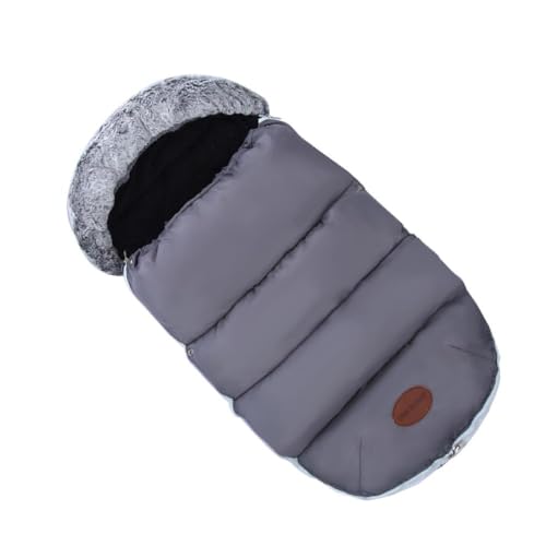 Verdickter Kinderwagen Fußsack Winter Baby Schlafsack Vielseitiger Fußsack Multifunktionaler Babyfußsack für alle Kinderwagen Winterfußsack für Kinderwagen Fleece Fußsack Baby Kinderwagen Fußsack von Swetopq