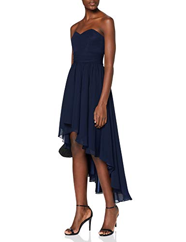 Swing Damen Kleid Sina, Gr. 34, Blau (schwarzblau 300) von Swing