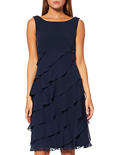 Swing Damen Olivia Kleid, Blau (Marine 300), 40 (40) von Swing