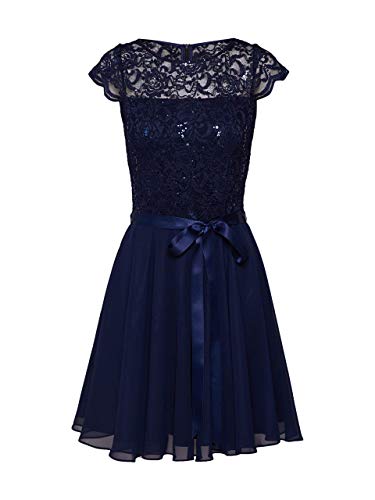 Swing Mila Kleid, Blau (marine 3030), Herstellergröße:36 von Swing