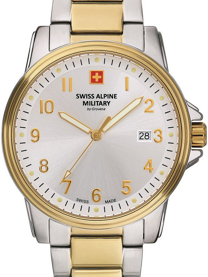 Swiss Alpine Military Quarzuhr Swiss Alpine Military 7011.1142 Herren 40mm 10ATM von Swiss Alpine Military