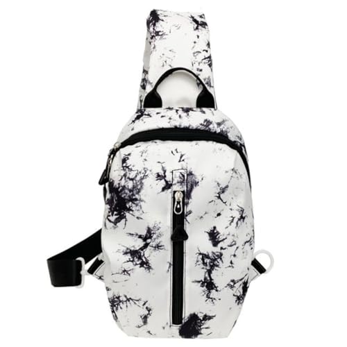 Sxett Brusttasche für Mädchen, leichte und einzigartige Schultertasche, Sport-Umhängetasche, ideal für Reisen, Schule und Arbeit, Schwarz von Sxett