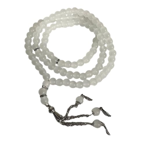 Sxett Islamisches Tasbih-Gebetsarmband, Muslime, Rosenkranz, Perlen, Handkette, Anbetungszubehör, einzigartiges Religions-Eid-Geschenk, Wie beschrieben von Sxett