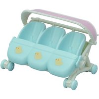 Sylvanian Families® Spielfiguren Drillings-Kinderwagen von Sylvanian Families