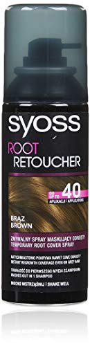 Syoss Root Retoucher Spray Zur Maskierung Von Wucherungen Mittelbraun 120ml von Syoss