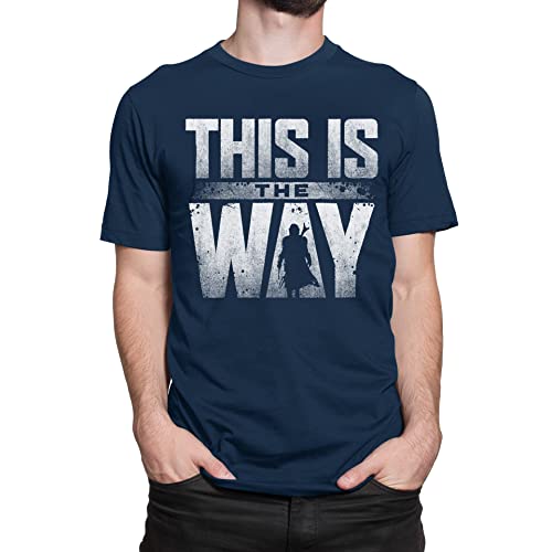 T-Nerds - This is The Way - Herren T-Shirt 5XL - Navy von T-Nerds