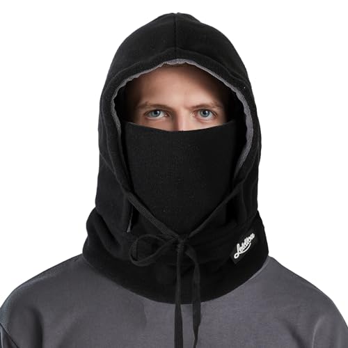 TAGVO Winter Sturmhaube für Männer Ski Maske Frauen Männer Balaclava Winddichte Thermal Kapuze Multifunktionale Nackenwärmer mit Wolle von TAGVO