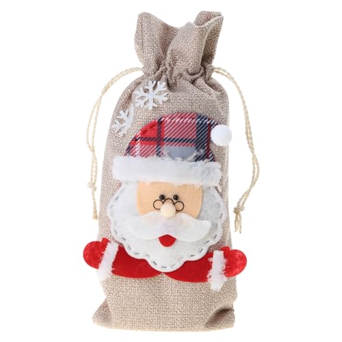TAKOXIA Weinflaschenabdeckungen mit Weihnachtsdekoration, Süßigkeiten-Geschenktüten, Neujahrs-2023er-Jahregeschenk, Urlaubsparty-Ornament TAKOXIA Weinflaschenabdeckungen mit Weihnachtsdekoration, Süßigkeiten-Geschenktüten, Neujahrs-2023er-Jahregeschenk, Urlaubsparty-Ornament von TAKOXIA
