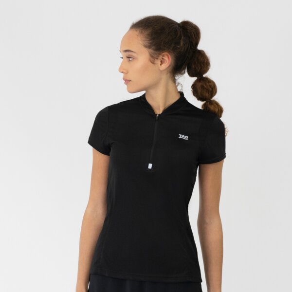 TAO Sportswear Atmungsaktives Damen Laufshirt RANA mit Zip von TAO Sportswear