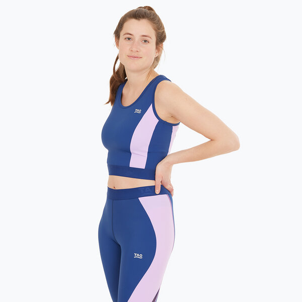 TAO Sportswear Kurzes Damen Lauftop Moana mit Reflektoren von TAO Sportswear