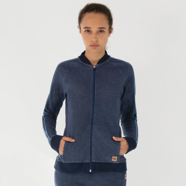 TAO Sportswear Taillierte Damen Bio-Baumwolljacke FRITZI mit Stehkragen von TAO Sportswear