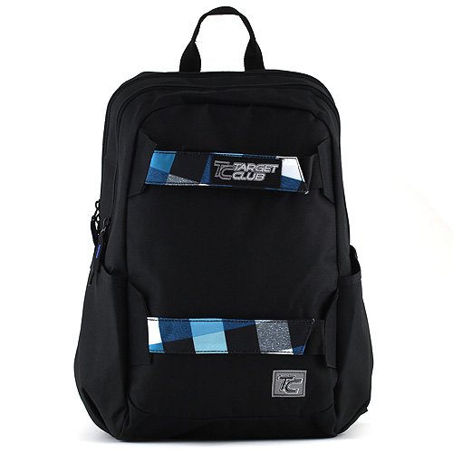 Target Kinder-Rucksack 16212, Schwarz/Hell Blau von TARGET