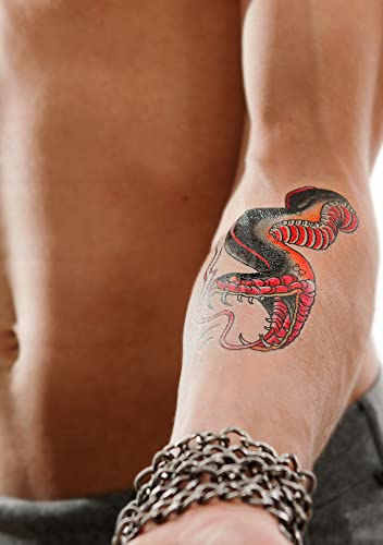 TATYOU® Premium Qualität Temporäres-Tattoo| Original Designs von Top-Künstler Stefan Schumitz | Vegan und für empfindliche Haut | Mann Frau Kind (Adventure and Destiny) von TATYOU
