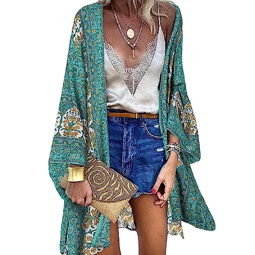 TBSCWYF Strandmuscheln für Damen Strand Pareo Sommerkleid Pareo mit Quaste lang halber Strand Rock Damen Badeanzug Cover Up Kimono Boho Loose Sommer Strickjacke Bikini Beachwear Cardigan Resort TBSCWYF Strandmuscheln für Damen Strand Pareo Sommerkleid Pareo mit Quaste lang halber Strand Rock Damen Badeanzug Cover Up Kimono Boho Loose Sommer Strickjacke Bikini Beachwear Cardigan Resort von TBSCWYF