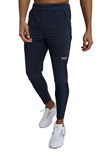 TCA Herren Elite Leichte Jogginghose mit Reißverschlusstaschen - Grau, XL von TCA