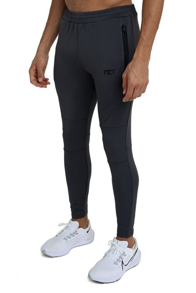 TCA Laufhose TCA Herren Jogginghose Quickdry mit Reißverschlusstaschen - Grau, XS (1-tlg) von TCA