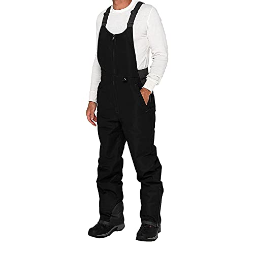 Damen Winter Skihose, Herren Schneehose/Snowboardhose Winddicht Thermohose Warm Gefüttert Wanderhose Outdoor Winterhose-Softshellhose-Outdoorhosen-Skihose,Trekkinghose,Schneehosen-Jagdhose Mit Trägern von TDEOK