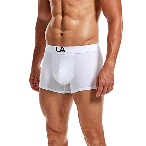 Herren Slip Unterwäsche Boxershorts G-Strings Eisseide Bikini Slips Atmungsaktive Unterhosen Herren Boxer Boxershorts Höschen Underwear Low Rise Thong Trunks Bequem Sex Badehose von TDEOK