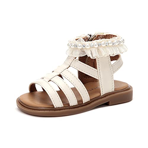 TDEOK Prinzessin Schuhe Sandalen Kinder Mädchen Weicher Boden Lauflernschuhe Babyschuhe Mädchen Sommer Schuhe Lauflernschuhe Mädchen Sommer Strand Sandalen Sandalen Damen Sommer Elegant von TDEOK