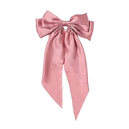 TDEOK Schweißband Stirn Band Frauen Vintage Haarschleife Satin Haarnadel Mode Stirnband Lauf Kleidung Herren (Pink, One Size) von TDEOK