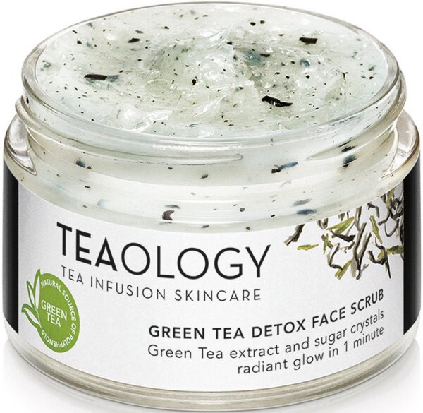 TEAOLOGY Cleansing Green Tea Detox Face Scrub 50 ml von TEAOLOGY