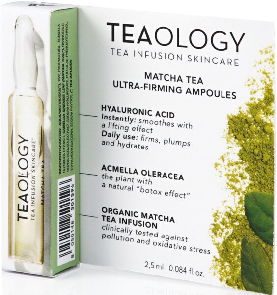 TEAOLOGY Face Care Matcha Tea Ultra Firming Ampoules 1 x 2,5 ml von TEAOLOGY