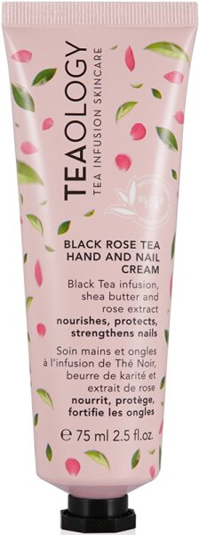 TEAOLOGY Hand & Body Black Rose Tea Hand And Nail Cream 75 ml von TEAOLOGY