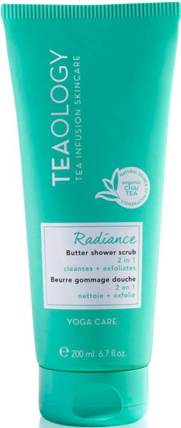 TEAOLOGY Hand & Body Radiance Butter Shower Scrub Yoga Care 200 ml von TEAOLOGY