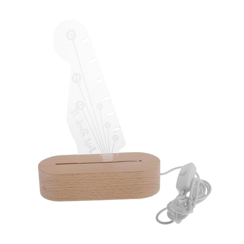 TEMPNAP Leuchtender Gitarren-Pick- Mit Holzbasis Gitarren-Headstock-förmiger Pick-aufbewahrungsständer Und Nachtlicht Für Effiziente Lagerung Und Sanfte Beleuchtung TEMPNAP Leuchtender Gitarren-Pick- Mit Holzbasis Gitarren-Headstock-förmiger Pick-aufbewahrungsständer Und Nachtlicht Für Effiziente Lagerung Und Sanfte Beleuchtung von TEMPNAP