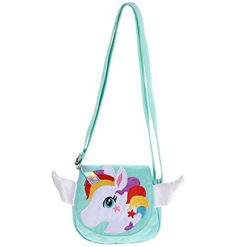 Umhängetasche mit Einhorn- , niedliche Handtasche für Mädchen und Kinder von TENDYCOCO