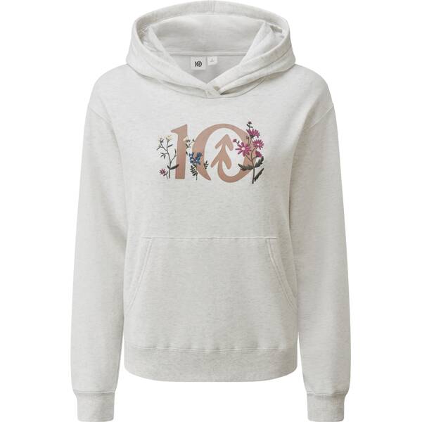 TENTREE Damen Kapuzensweat W Floral Logo von TENTREE