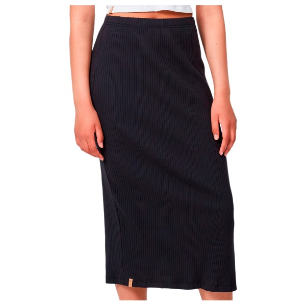 tentree - Women's Knit Rib Skirt - Rock Gr L schwarz von TENTREE