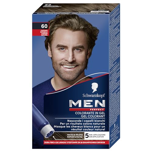 colorante per capelli in gel senza ammoniaca men perfect n 60 castano naturale von Schwarzkopf