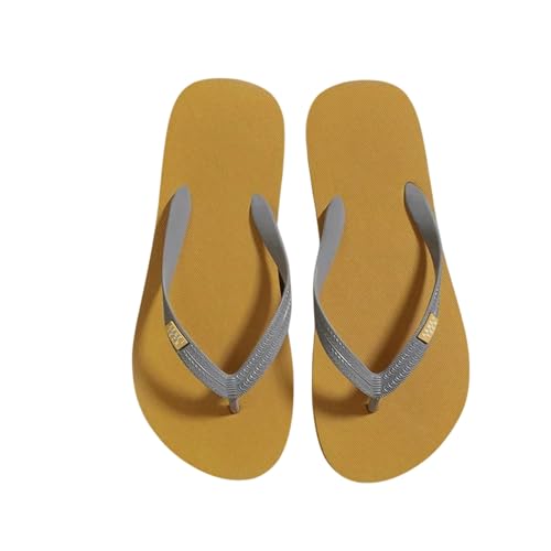 TEidea Badelatschen Herren Non-Slip-Outdoor-Sportsandalen Von Männern: Die Erste Wahl Für Die Freizeit Des Strandes-Gelb-38 von TEidea