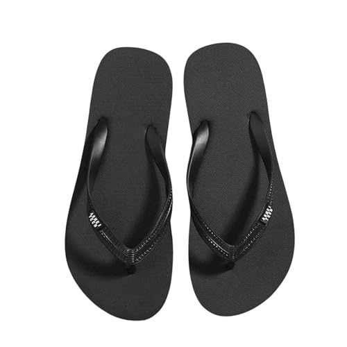 TEidea Badelatschen Herren Non-Slip-Outdoor-Sportsandalen Von Männern: Die Erste Wahl Für Die Freizeit Des Strandes-Schwarz-38 von TEidea