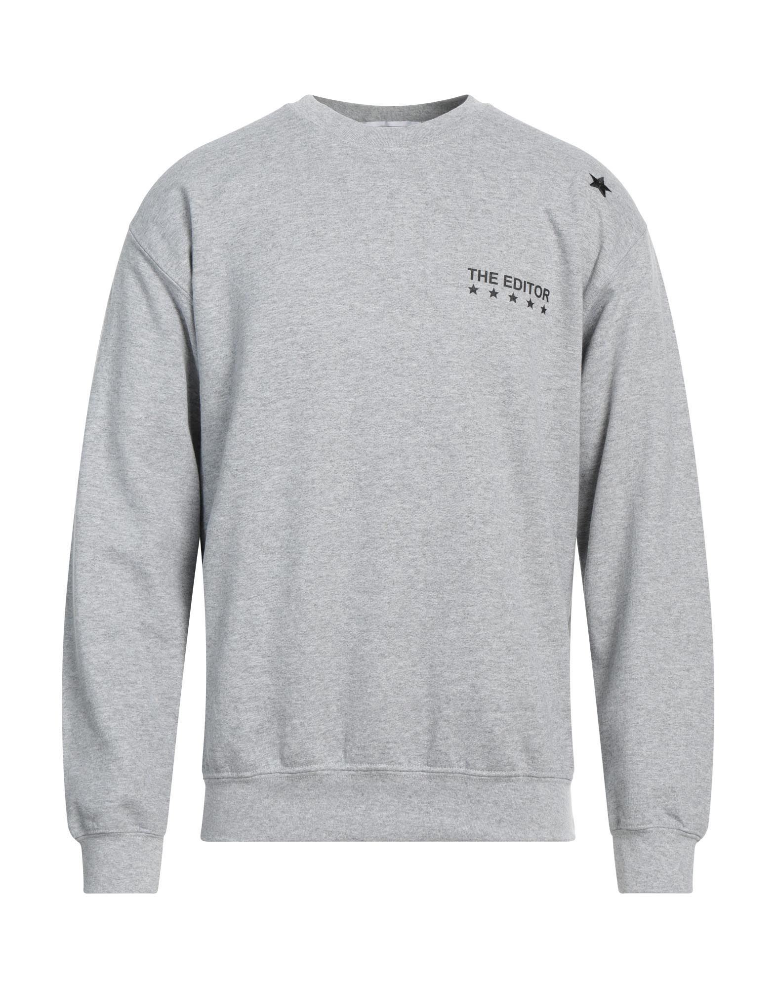 THE EDITOR Sweatshirt Herren Hellgrau von THE EDITOR