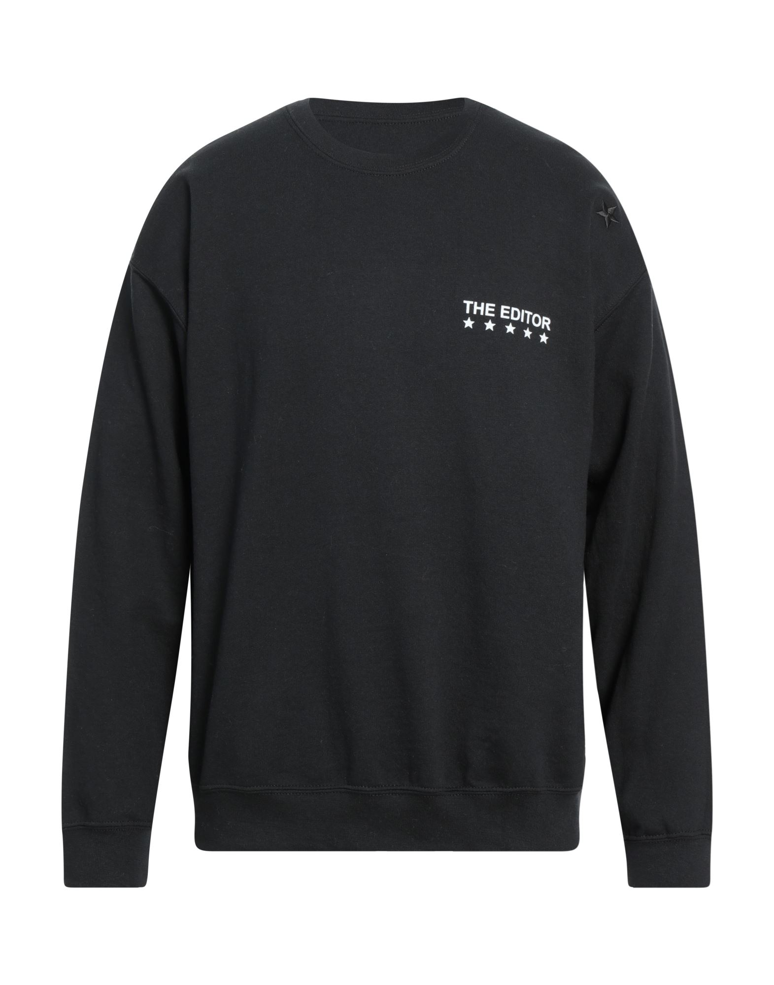 THE EDITOR Sweatshirt Herren Schwarz von THE EDITOR