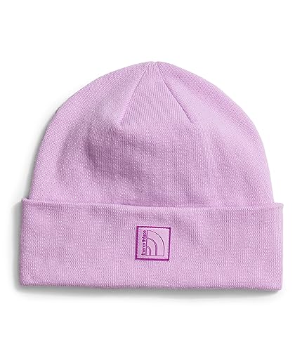 THE NORTH FACE Dock Worker Recycled Beanie, Lupine/Garment Dye Logo, Einheitsgröße von THE NORTH FACE