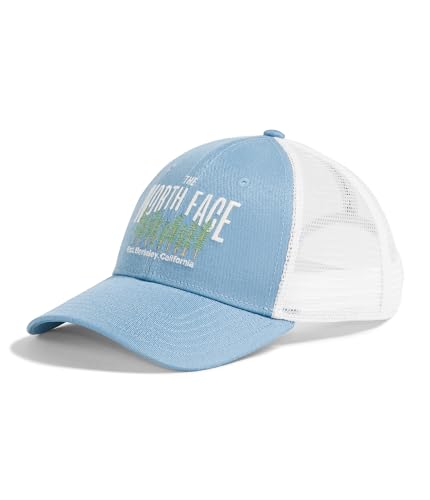 THE NORTH FACE Gestickter Mudder Trucker, Stahlblau/Heritage-Grafik, Einheitsgre von THE NORTH FACE