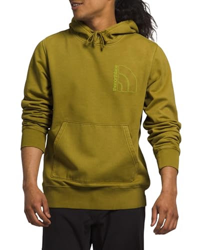 THE NORTH FACE Herren Garment Dye Hoodie Pullover, Schwefelmoos, Schwefelmoos, Large von THE NORTH FACE