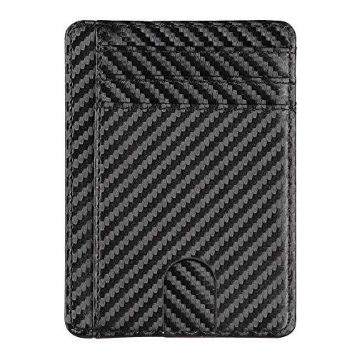 THEPOS Schlanke, blockierende Leder-Geldbörse, Kreditkartenetui, Ausweishalter, Geldbeutel for Herren und Damen, 11,5 x 8 x 0,5 cm (Color : C7) von THEPOS