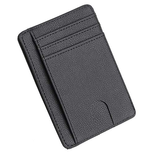 THEPOS Schlanke, blockierende Leder-Geldbörse, Kreditkartenetui, Ausweishalter, Geldbeutel for Herren und Damen, 11,5 x 8 x 0,5 cm (Color : C8) von THEPOS