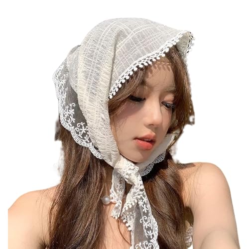 Haare Bandanas Stirnband Haarzubehör Für Frauen Dreieck Kerchief Blumenspitzen Haarschals Haarstyling Dekore Haare Bandanas Stirnband Haarzubehör Für Frauen Dreieck Kerchief Blumenspitzen Haarschals Haarstyling Dekore von THINCAN