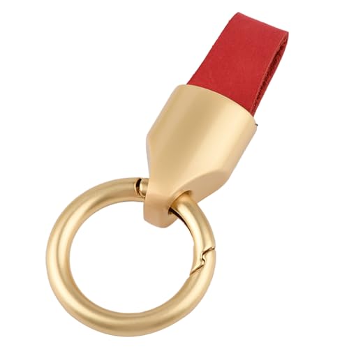 THINCAN Mode Leder Schlüsselbund Metallschlüsselkette Ringe Auto Schlüsselringhaltertasche Charme Geschenk Für Frauen Herren Antilost Schnalle Accessoire THINCAN Mode Leder Schlüsselbund Metallschlüsselkette Ringe Auto Schlüsselringhaltertasche Charme Geschenk Für Frauen Herren Antilost Schnalle Accessoire von THINCAN