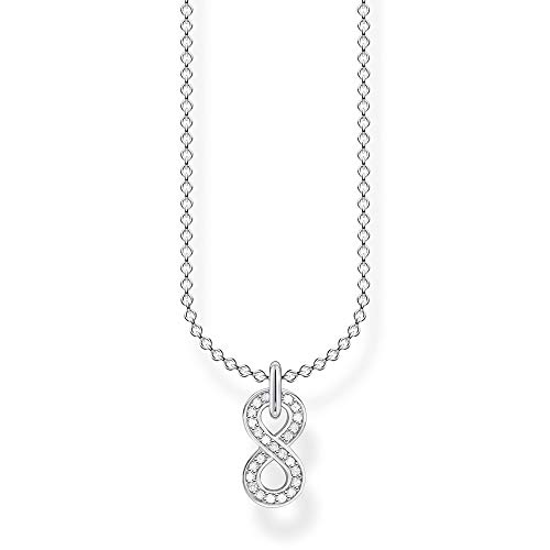 Thomas Sabo Damen Kette Infinity Unendlichkeitszeichen 925 Sterling Silber KE2067-051-14-L45V von THOMAS SABO