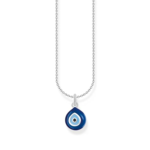 Thomas Sabo Kette mit blauem Nazar-Auge-Anhänger 925 Sterlingsilber KE2218-007-1 von THOMAS SABO